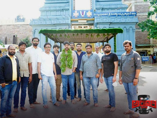ALLURI Team Visits Simhachalam Temple
